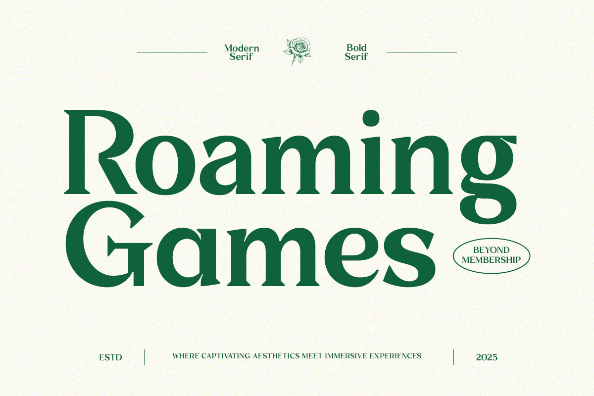 GC Commune – Modern Inktrap Serif, a Serif Font by Glyphonic (Photo 7 of 16)