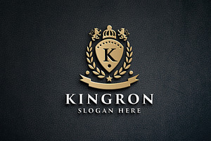 Royal Letter K Crest Logo, a Branding & Logo Template by Design_Planet