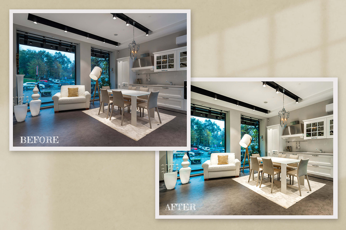 Real Estate Lightroom Photoshop LUTs, a Preset Add-On by 3Motional (Photo 7 of 11)
