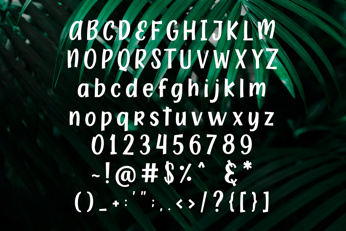 Zoocute – Jungle Fun Fonts, a Sans Serif Font by Konstantine Studio (Photo 3 of 5)