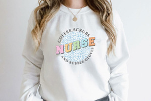 Retro Nurse Sublimation Bundle