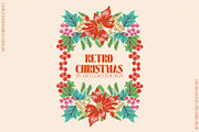 Retro Christmas Toys & Flowers, an Object Graphic by nadispasibenko (Thumbnail 10 of 12)