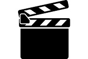 Clapperboard & Movie Slate, a Technology Illustration by balal (Thumbnail 4 of 13)
