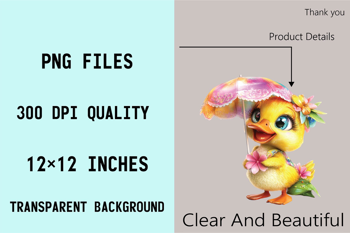 Cute Summer Animals Clipart Bundle., an Illustration by SVGArt (Photo 4 of 9)