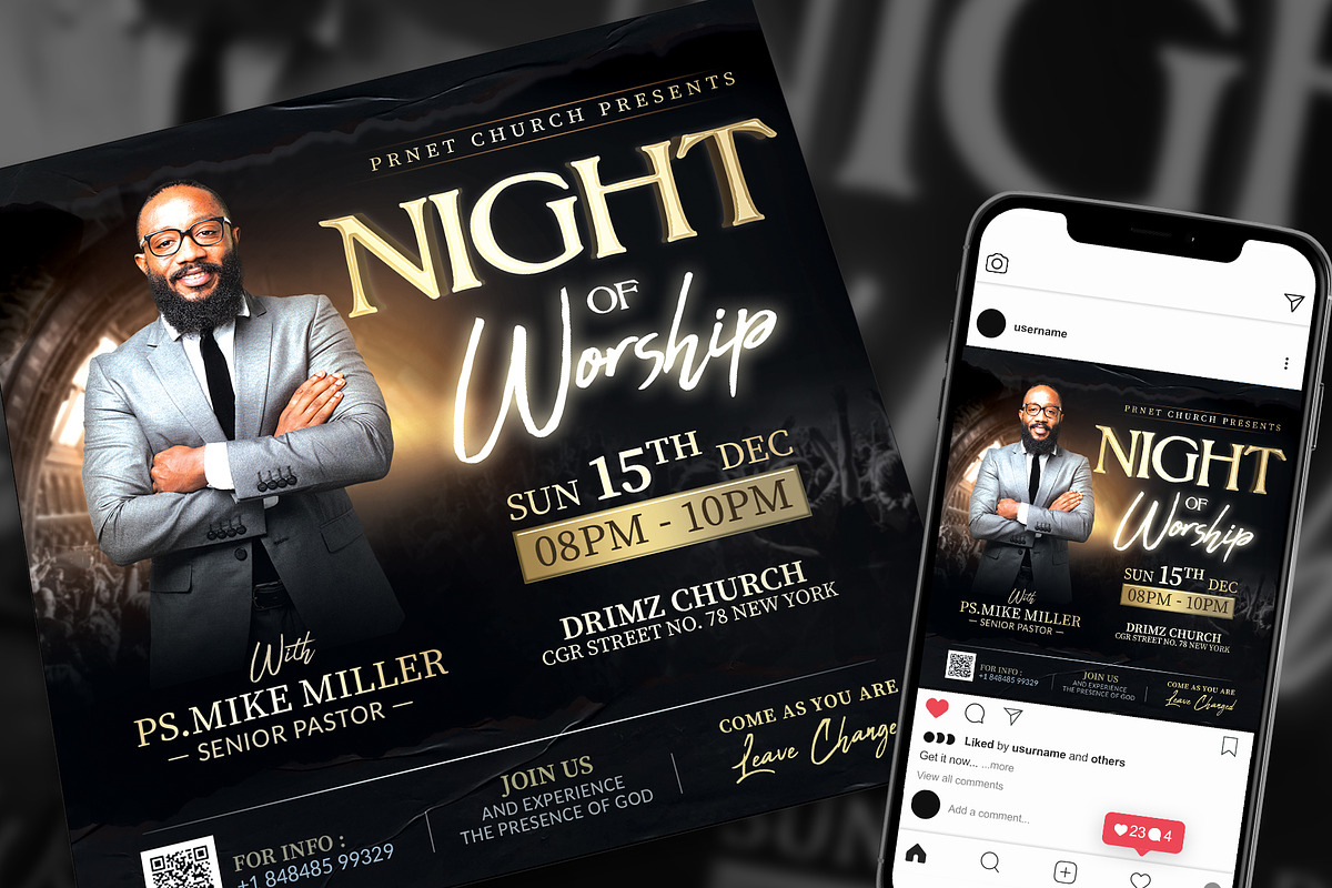 Church Flyer, a Flyer Template by drimerz (Photo 1 of 2)