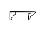 Wall Shelf Bracket Vector Bundle, an Illustration by Gaye Art (Thumbnail 44 of 51)