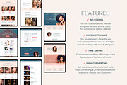 Beauty Squarespace Template, a Squarespace Template by vectorocean (Thumbnail 8 of 11)