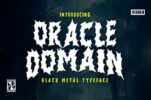 Oracle Domain Metal Horror Graffiti