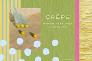 Crepe Paper Textures & Cutouts, a Texture Graphic by alonahaidash (Thumbnail 1 of 17)