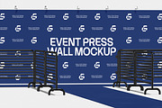 Event Press Wall Mockup, an Advertising Mockup by Unerispace (Thumbnail 5 of 5)