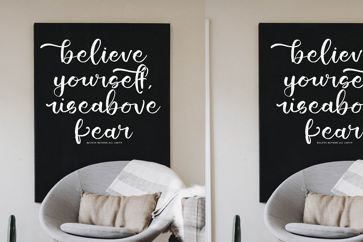 Shiny Cottage Modern Handbrush Font, a Script Font by stylishtype.co (Photo 16 of 20)