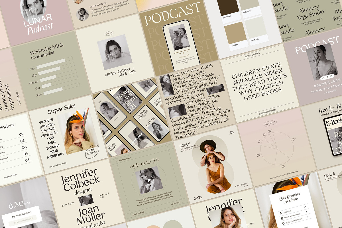 Sage Bundle for Coaches and Creators, a Social Media Template by Sparrow & Snow (Photo 14 of 35)