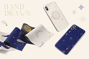 Celestial Patterns & Illustrations, a Pattern Graphic by Youandigraphics (Thumbnail 5 of 14)