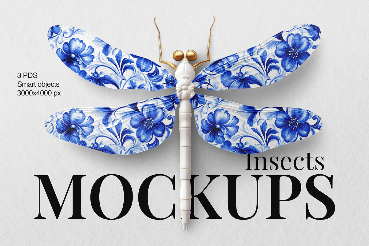 Insects Mockup set, a Product Mockup by Concept_Space (Photo 2 of 7)