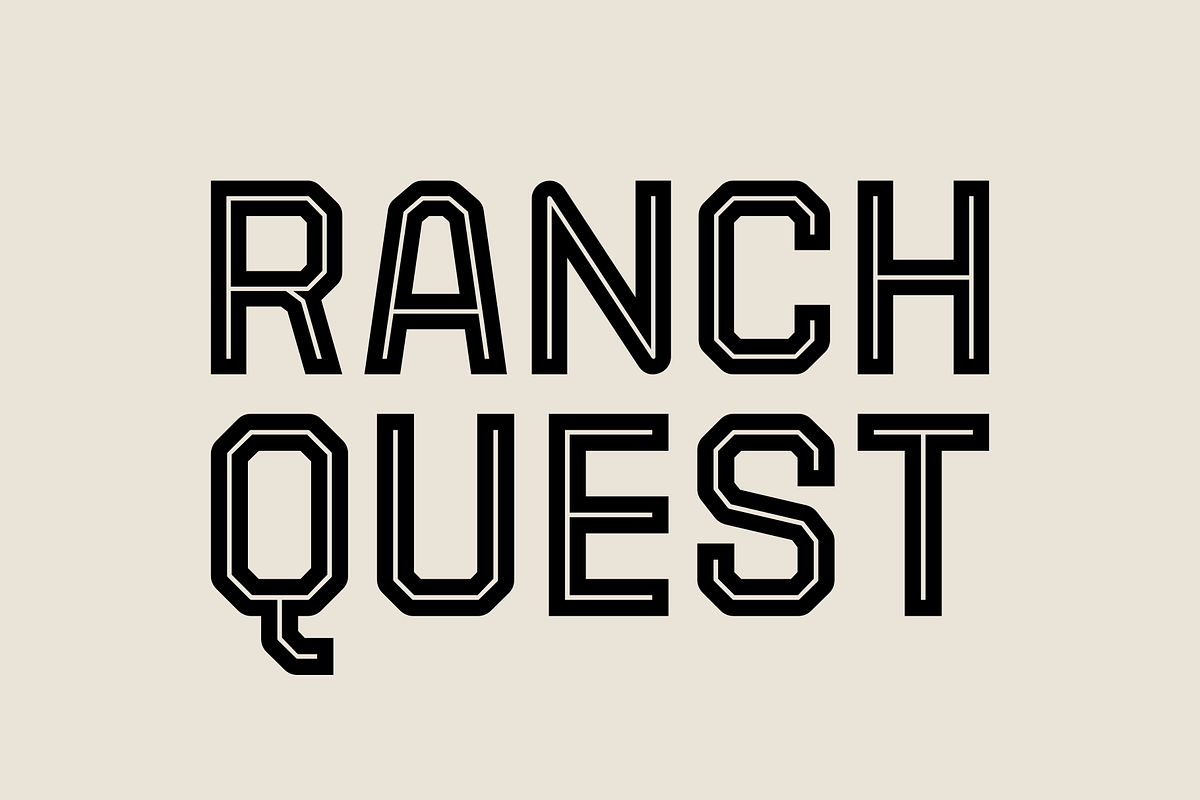 Parco - Font Family preview 5