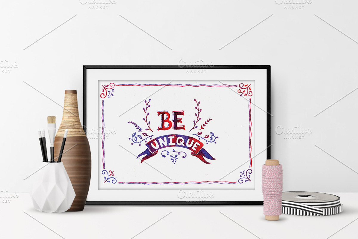 Inspirational Design Quote Poster, a Decorative Illustration by Kalpesh Tudiya (Photo 3 of 6)