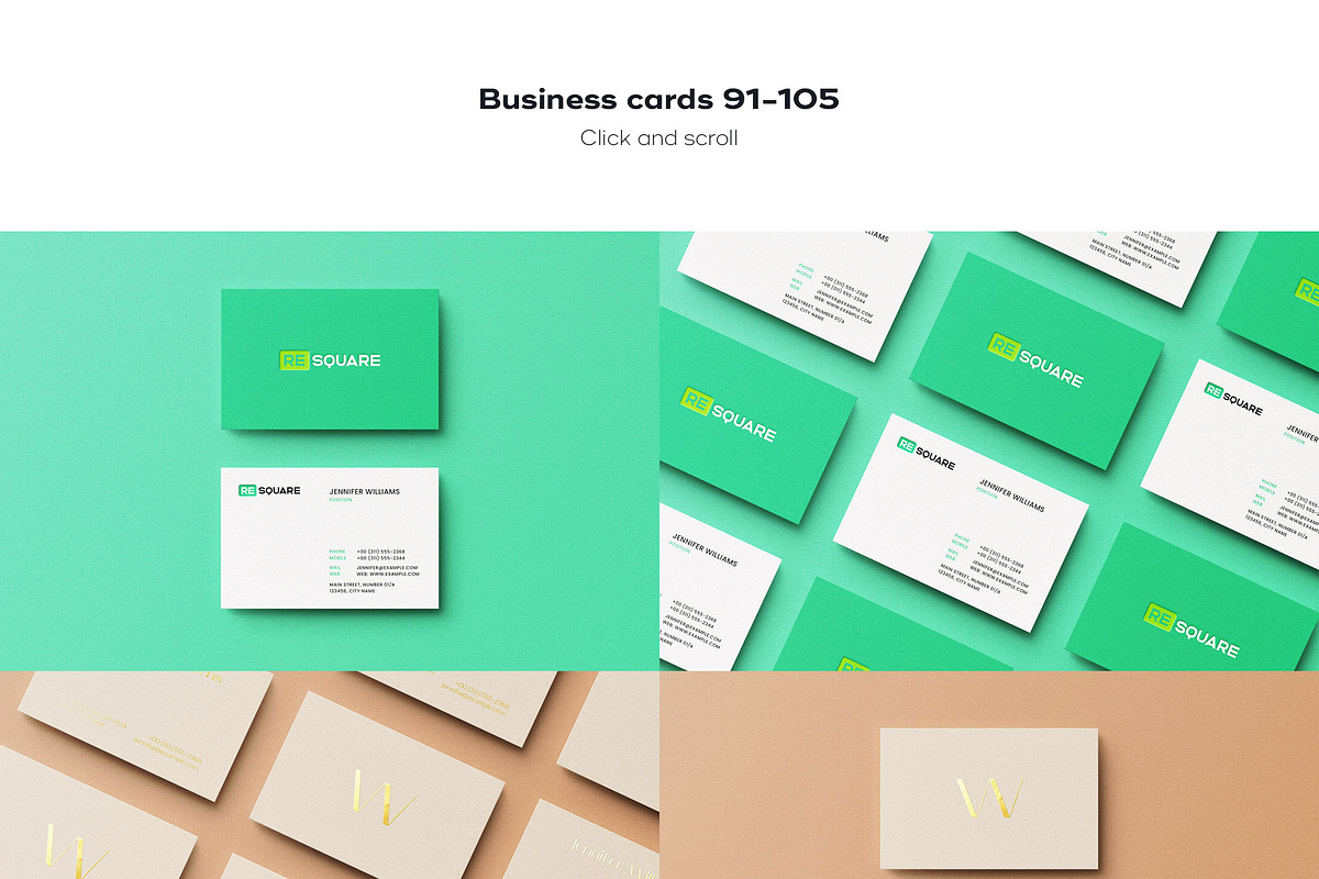 Business Card Logo Template Bundle, a Product Mockup by FoundImages (Photo 10 of 163)