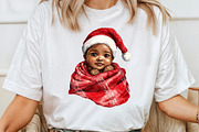 African American Christmas Clipart, an Illustration by Pixels.Craft (Thumbnail 5 of 7)