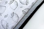 Lemon. Sketch and patterns, a Background Graphic by Canatic (Thumbnail 15 of 19)