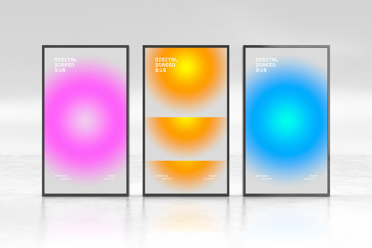 Digital Signage Screens Mockups, an Advertising Mockup by pixelbuddha.net (Photo 5 of 11)