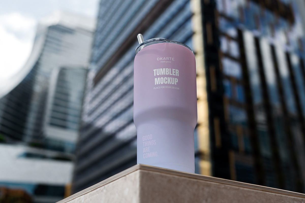 Tumbler Mockups To Go, a Cups & Container Mockup by Dikarte.Store (Photo 6 of 14)