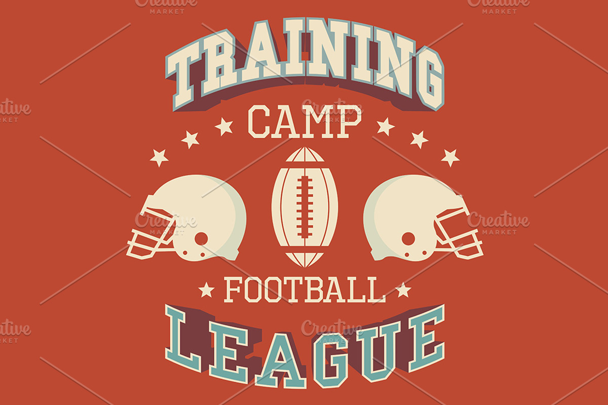 American Football Illustrations, an Education Illustration by Paul Lesser (Photo 3 of 4)