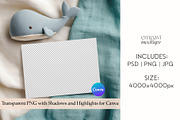 7x5 Landscape Greeting Card Mockup, a Mockup by EmpaviMockups (Thumbnail 2 of 7)