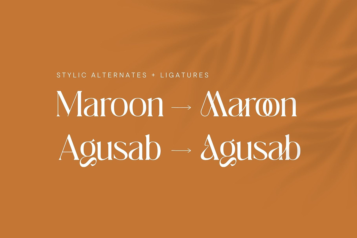 Giarek - Ligature Serif Font, a Serif Font by Nirmana Visual (Photo 8 of 13)