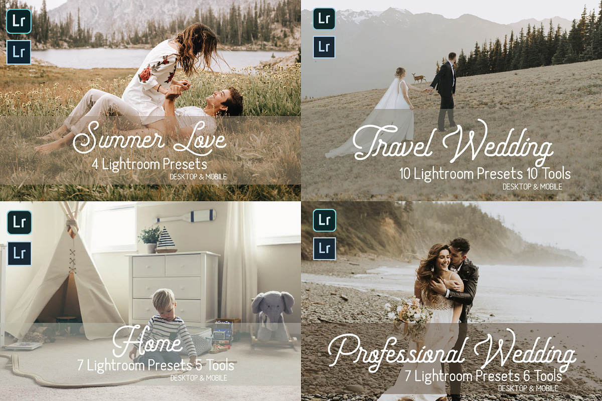 Premium Collection Lightroom Presets, an Action Add-On by Jake & Meg (Photo 3 of 9)