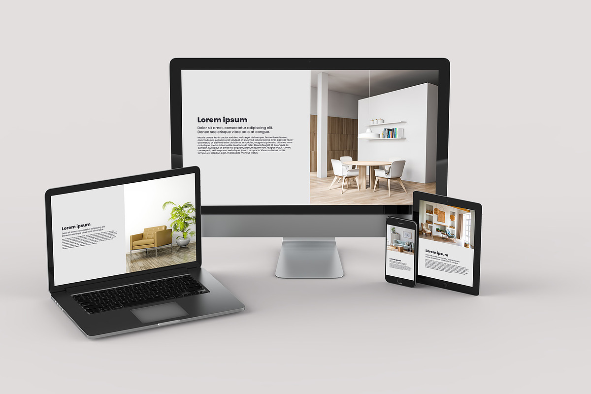 Responsive Screen Device Mockups, a Mac Mockup by Illusiongraphic (Photo 4 of 15)
