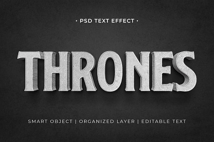 Thrones Text Effect