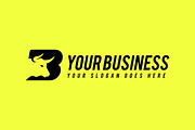 Letter B with Bull Head Design, a Branding & Logo Template by Toko Pak Sabar (Thumbnail 3 of 4)