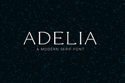 Adelia - A Modern Serif Font, a Serif Font by blackdahliapress (Thumbnail 1 of 4)