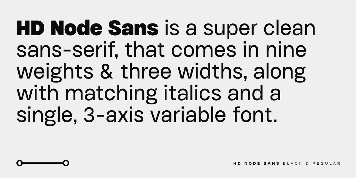 HD Node Sans, a Sans Serif Font by HyperDeluxe (Photo 2 of 17)