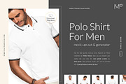 Men Polo Shirt Mockups Set FREE DEMO, a Books & Magazine Mockup by Apparel_Mockups (Thumbnail 1 of 25)