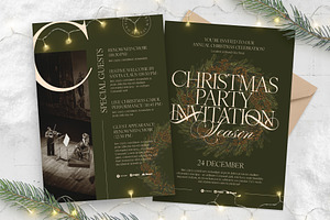 Christmas Flyer Template, a Flyer Template by BrandPacks