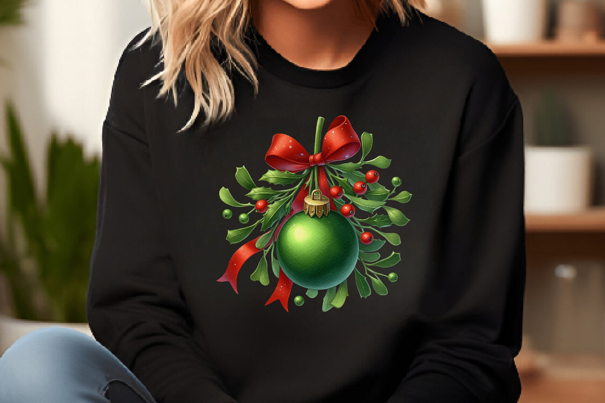 Christmas ,Ornament Clipart, an Illustration by DreamCafeArt (Photo 6 of 7)