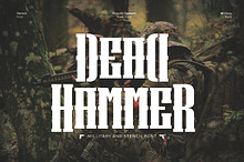 Deadhammer - Millitary Font