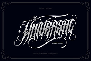Universal Blackletter