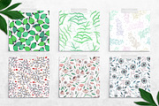 Floral Elements. Seamless Patterns., an Illustration by Diana Kovach (Thumbnail 7 of 10)