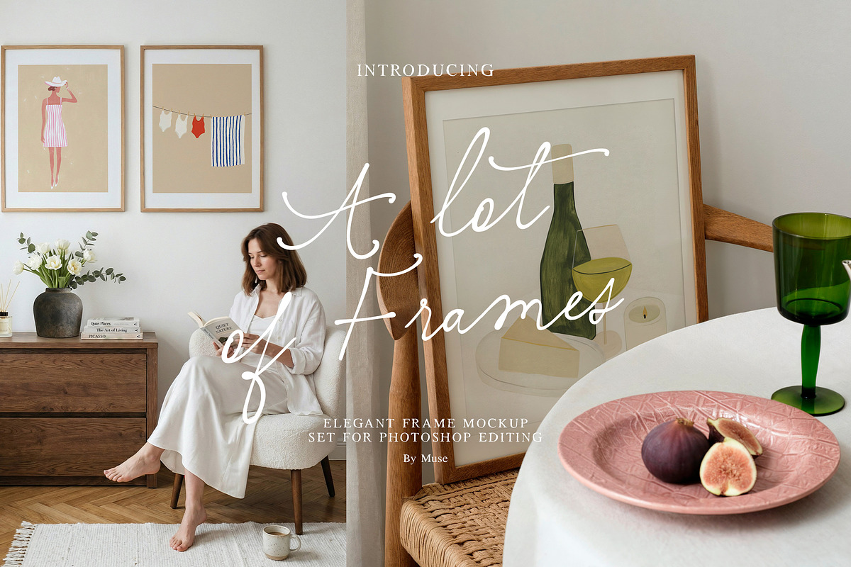 A Lot Of Frames Mockups, a Household Mockup by Muse Mockups (Photo 1 of 14)