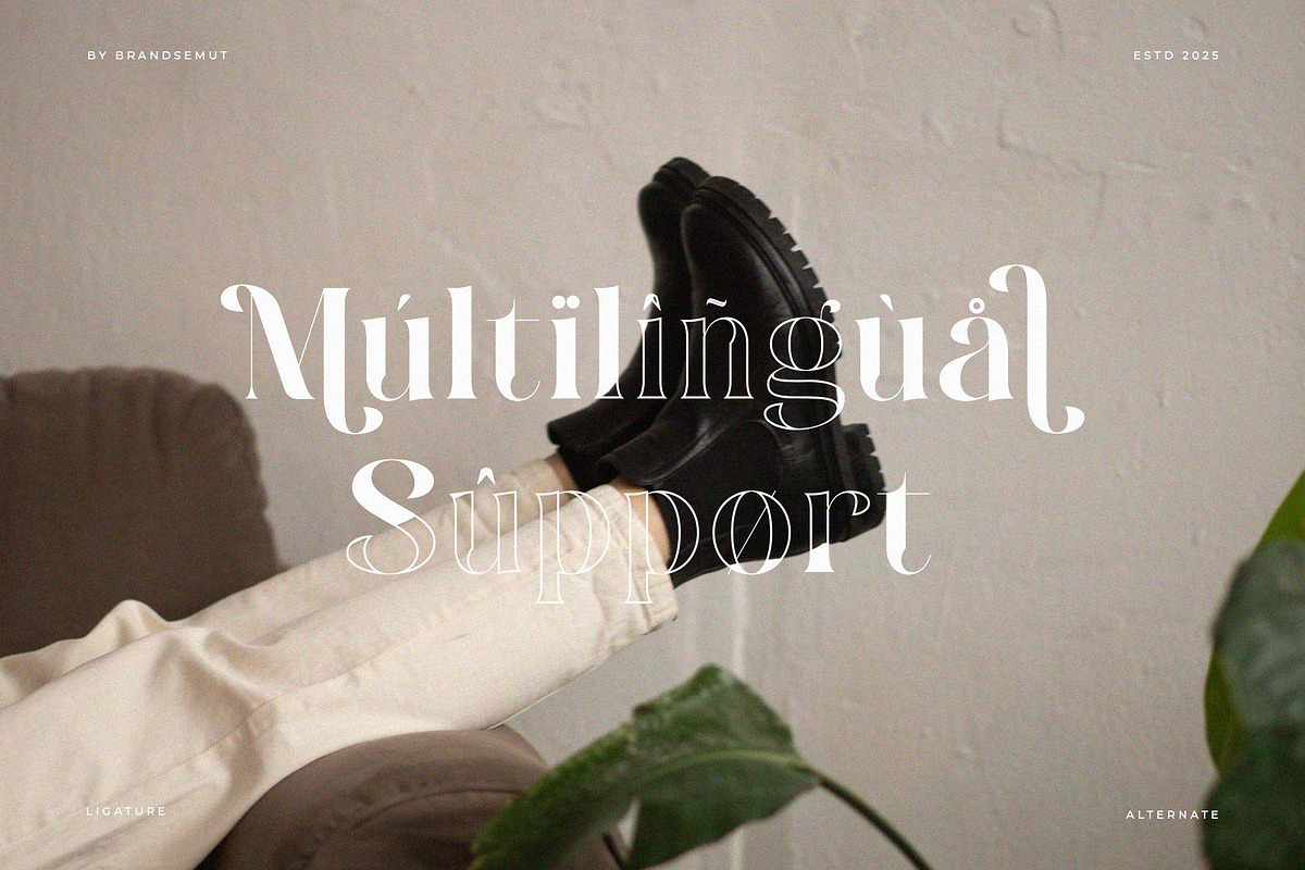 Runiga – Elegant Stylish Serif, a Serif Font by BrandSemut (Photo 8 of 10)