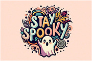 stay spooky sublimation bundle, a Seasonal Illustration by Craft Nest (Thumbnail 5 of 5)