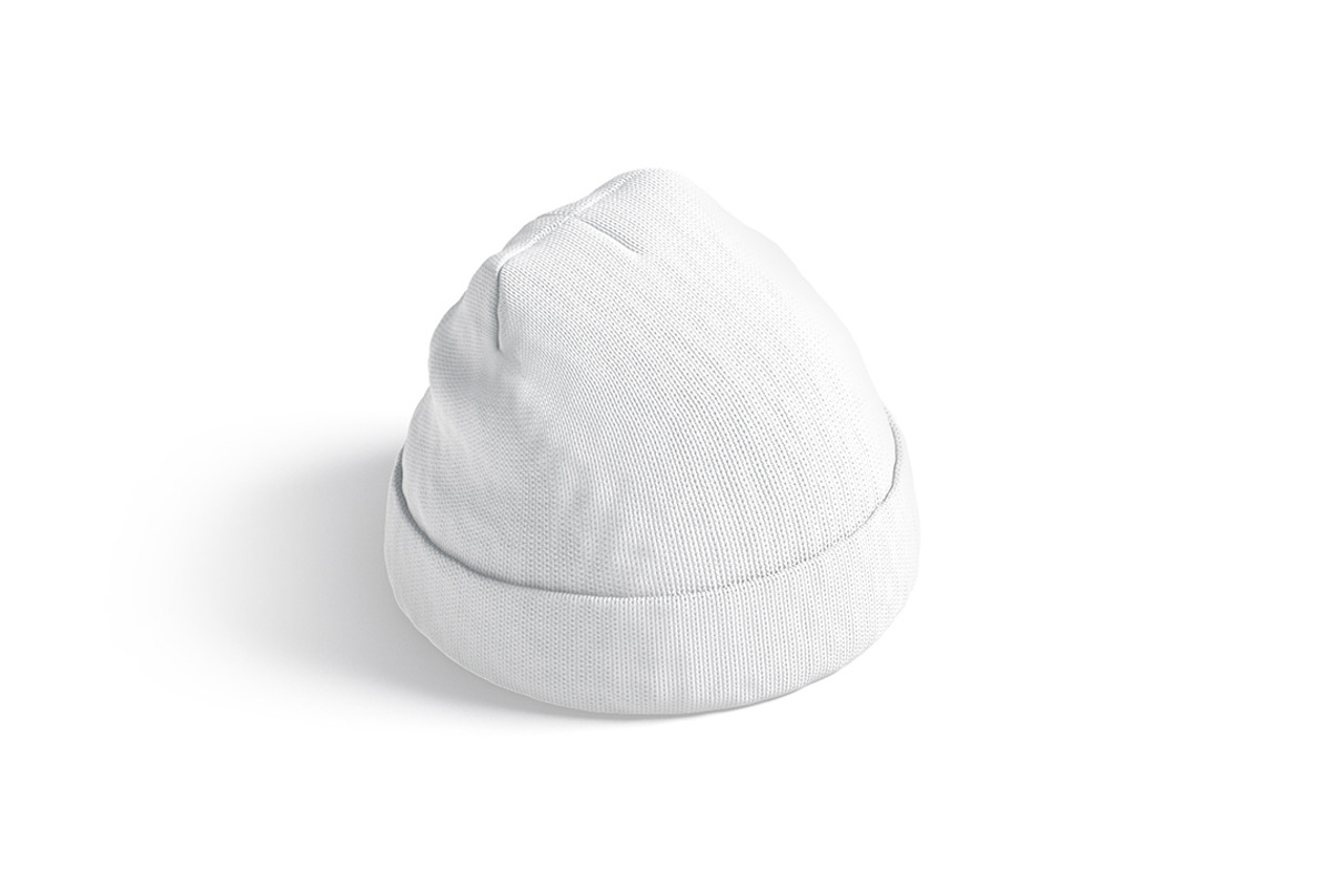 White Winter Knitted Beanie 3D Model, an Object 3D Model by rebrandy (Photo 1 of 9)