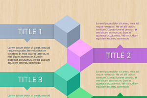 Infographic steps elements Vol. II