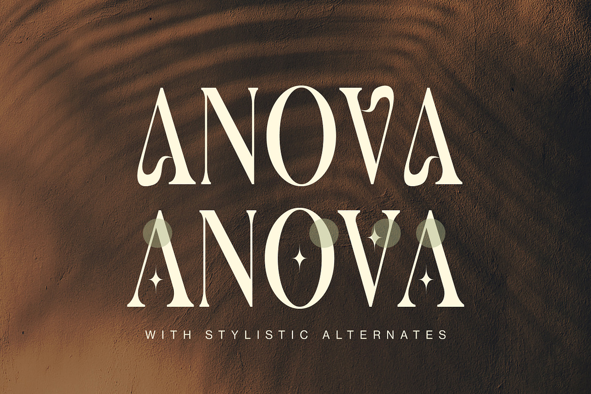 Anova a Elegant & Modern Serif, a Serif Font by Lettertype Studio (Photo 2 of 15)