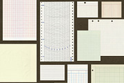 Vintage Ruled & Grid Paper Textures, a Texture Graphic by alonahaidash (Thumbnail 9 of 15)