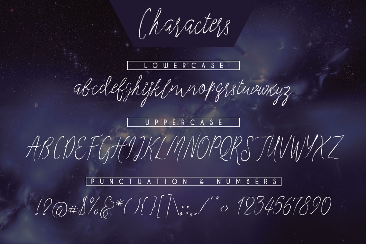 Simply Eighties Typeface, a Script Font by Face Lab (Photo 3 of 5)