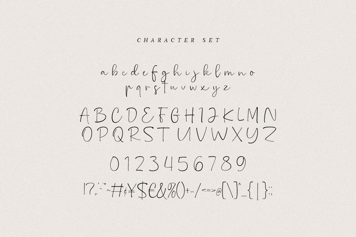 Natalie Photograph Font, a Handwritten Font by Burhan Afif (Photo 8 of 10)