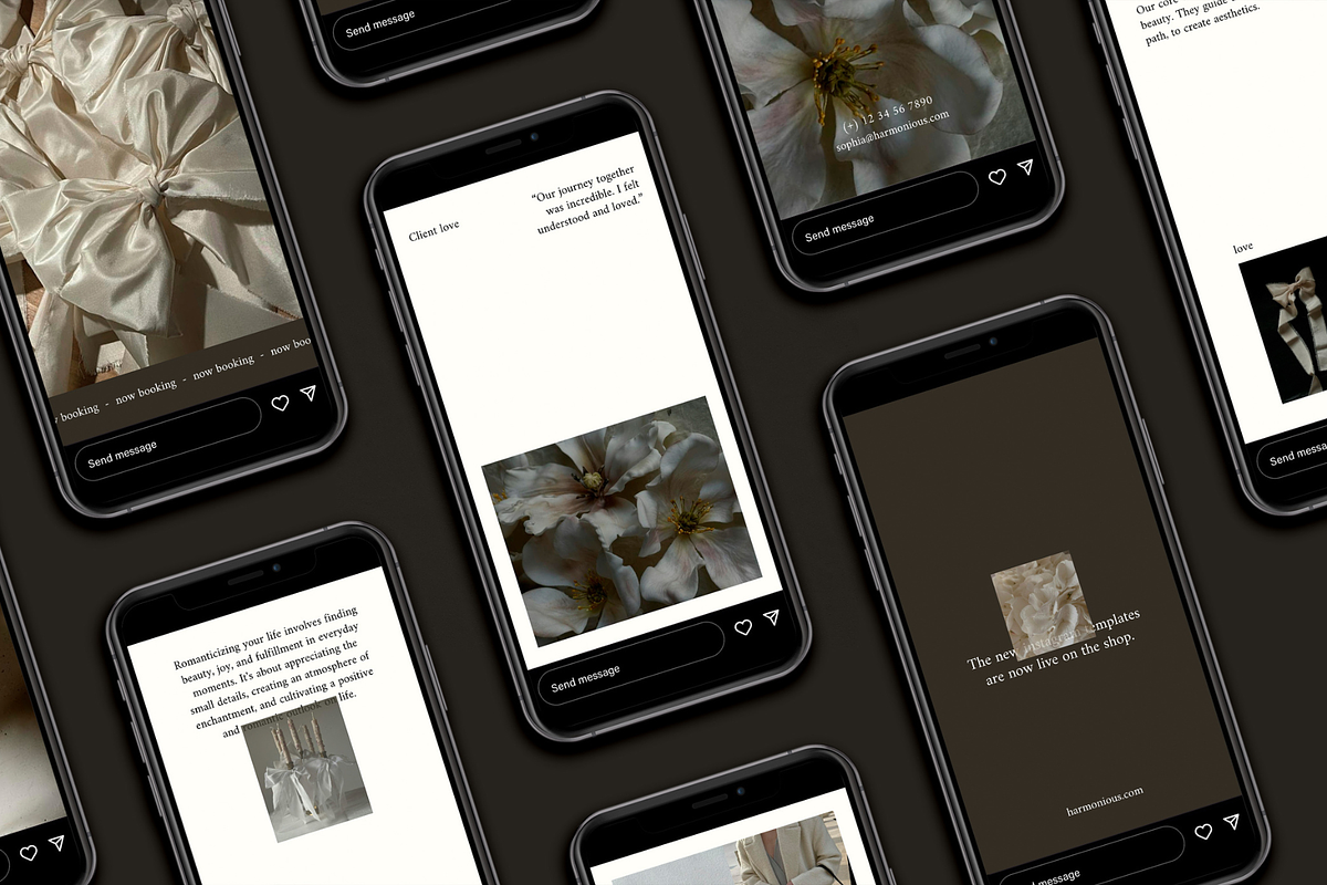 Harmony | Instagram Templates Canva, a Templates & Theme by Malvavisuals (Photo 6 of 10)